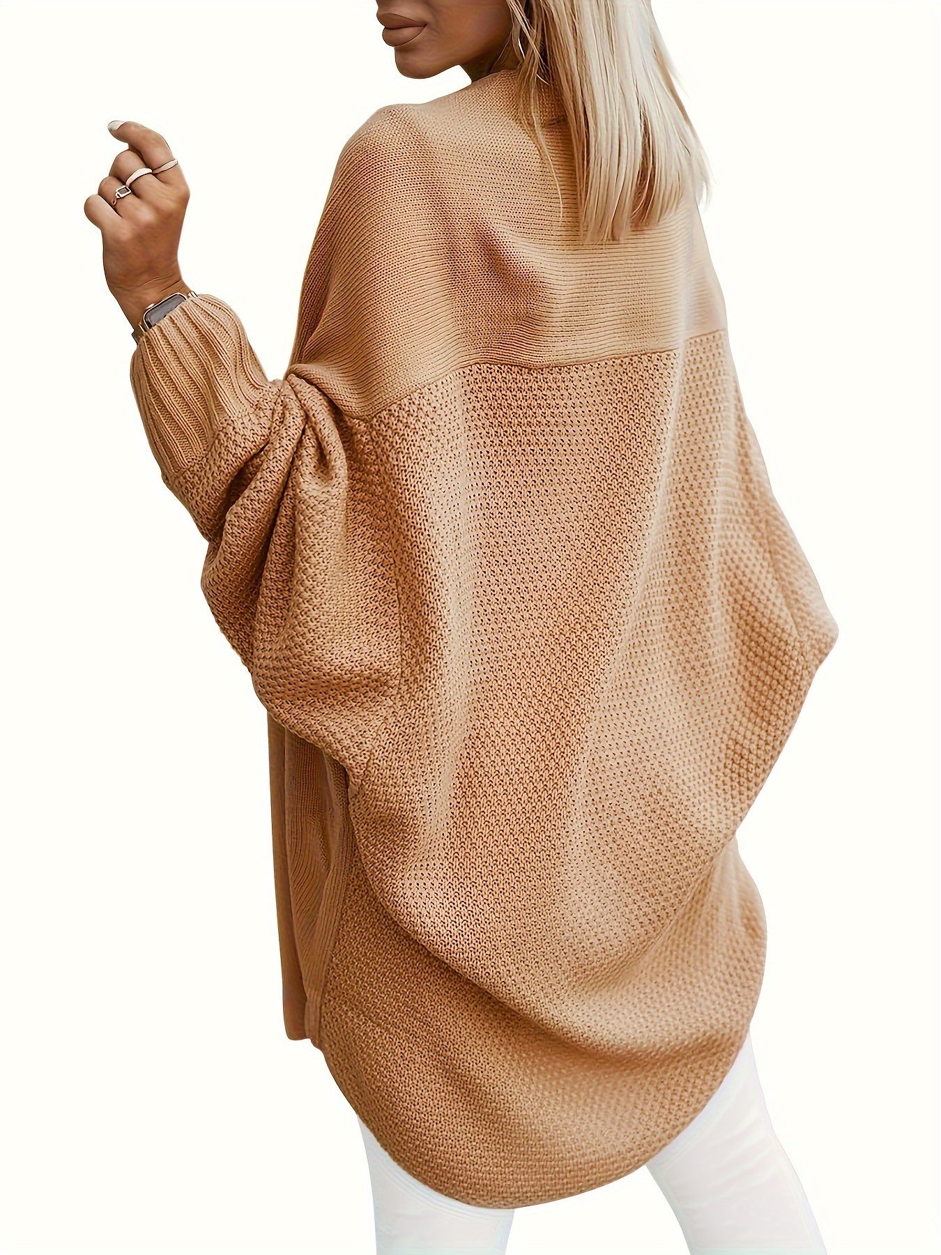 Women's  Batwing Sleeve Oversized Long Cardigan Sweaters