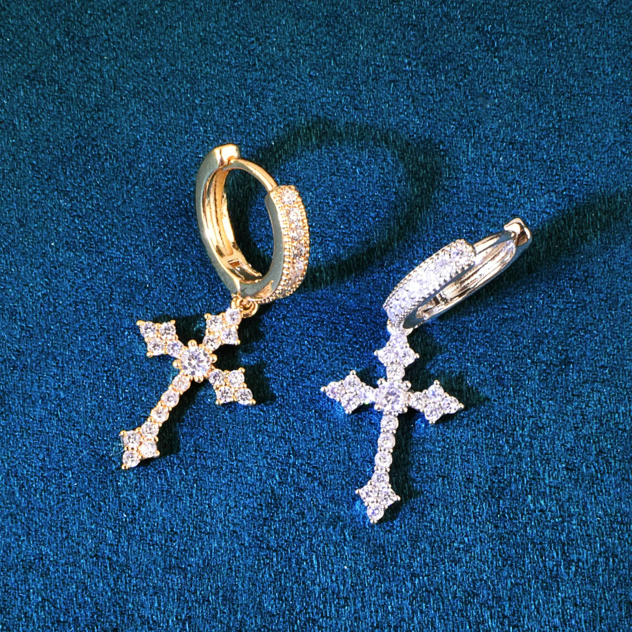 Cross Dangle Earrings - All About Variety