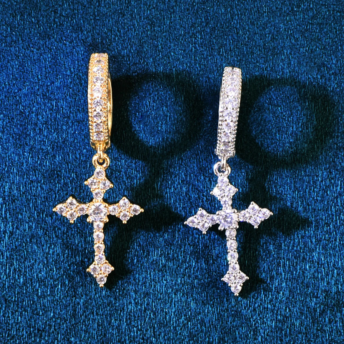 Cross Dangle Earrings - All About Variety