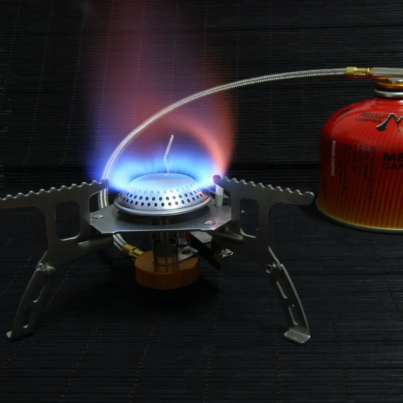 New portable camping gas stove