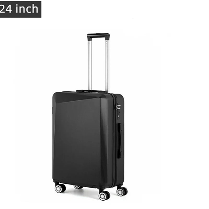 3-piece Set Black TSA Luggage