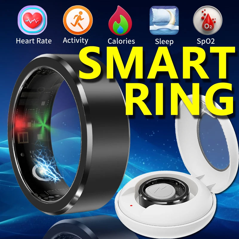 2024New Smart Ring With Charging Compartment - All About Variety