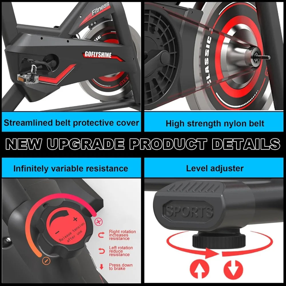 Home Cardio Workout Bike with pad Mount - All About Variety