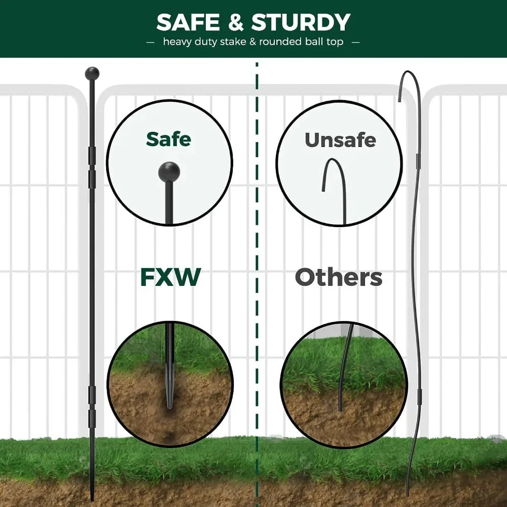 Dog fence designed specifically for camping, yard