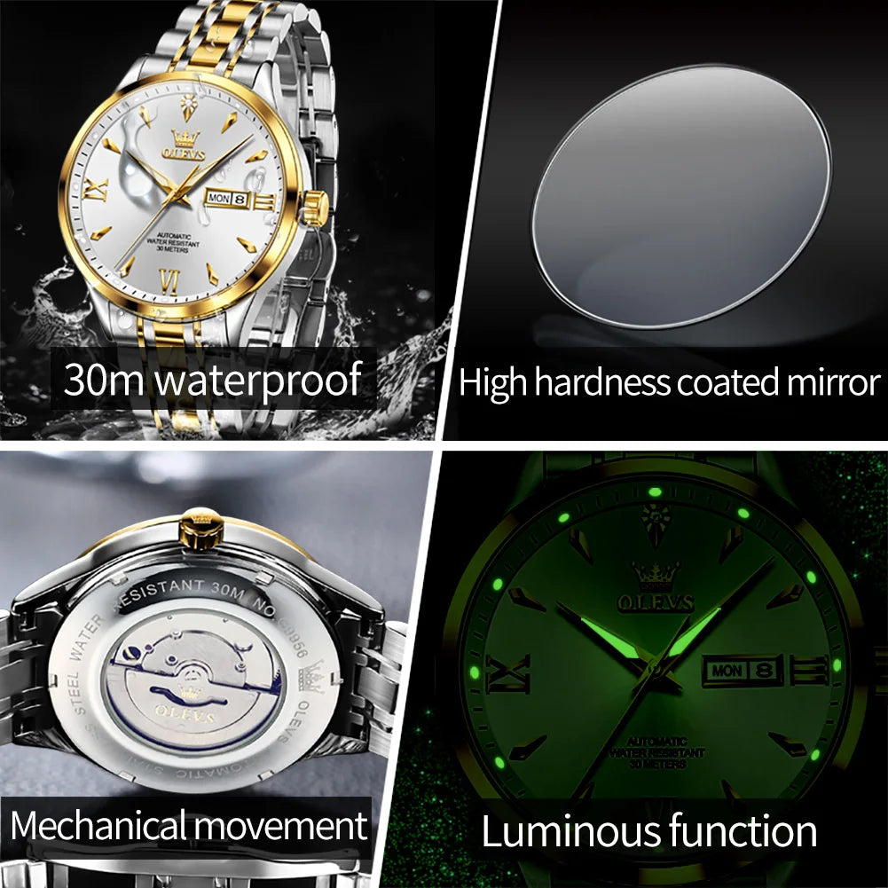 Man Waterproof Luminous Wristwatch - All About Variety