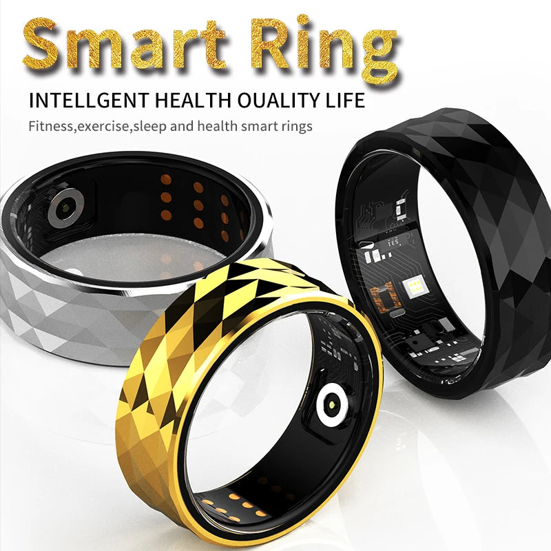 Smart ring with Bluetooth connectivity and health monitoring - All About Variety