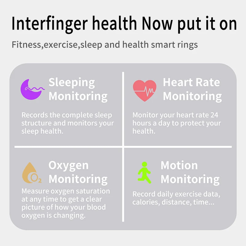 Smart ring with Bluetooth connectivity and health monitoring - All About Variety