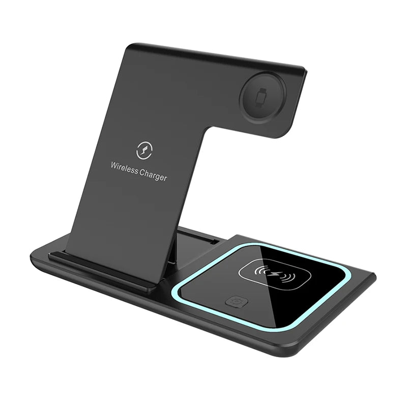 Magnetic three in one wireless charging  stand