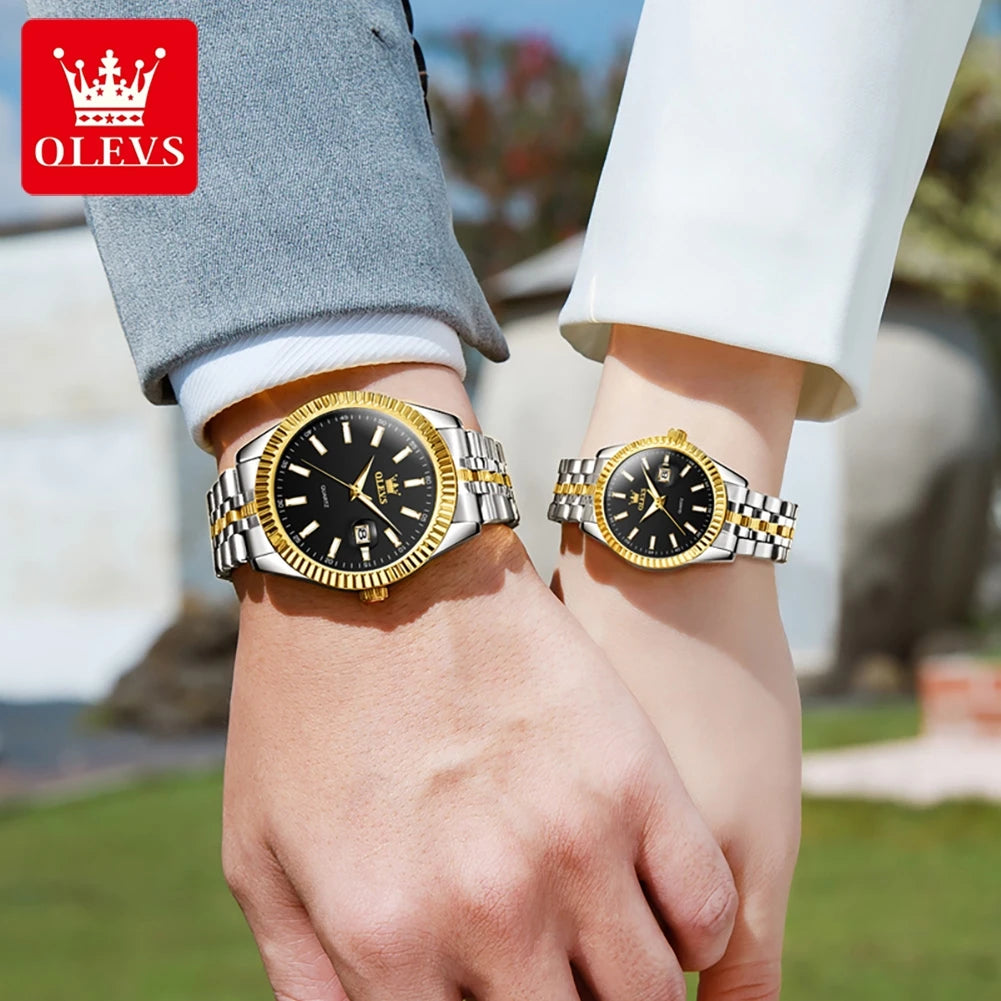 Elegant Fashion Men Women Couple Watch - All About Variety