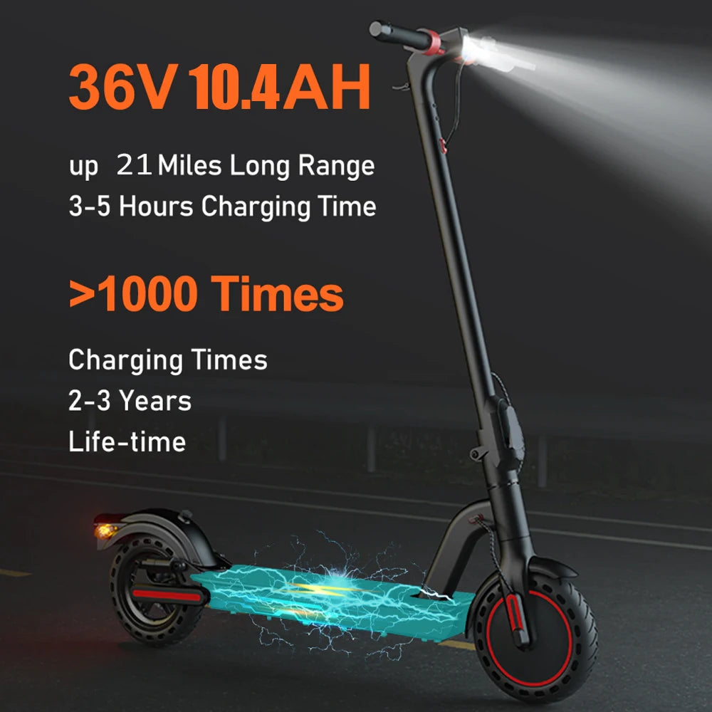 350W Shock Absorption City Commuter Folding E-Scooter