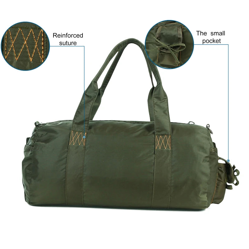 Tactical Parachute Sport Duffle Bag 1000D Nylon