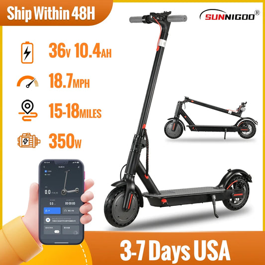 Electric Scooter Long Range 15-18miles Lightweight