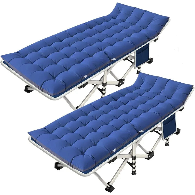 2 Pack Camping Cot with Mattress - All About Variety