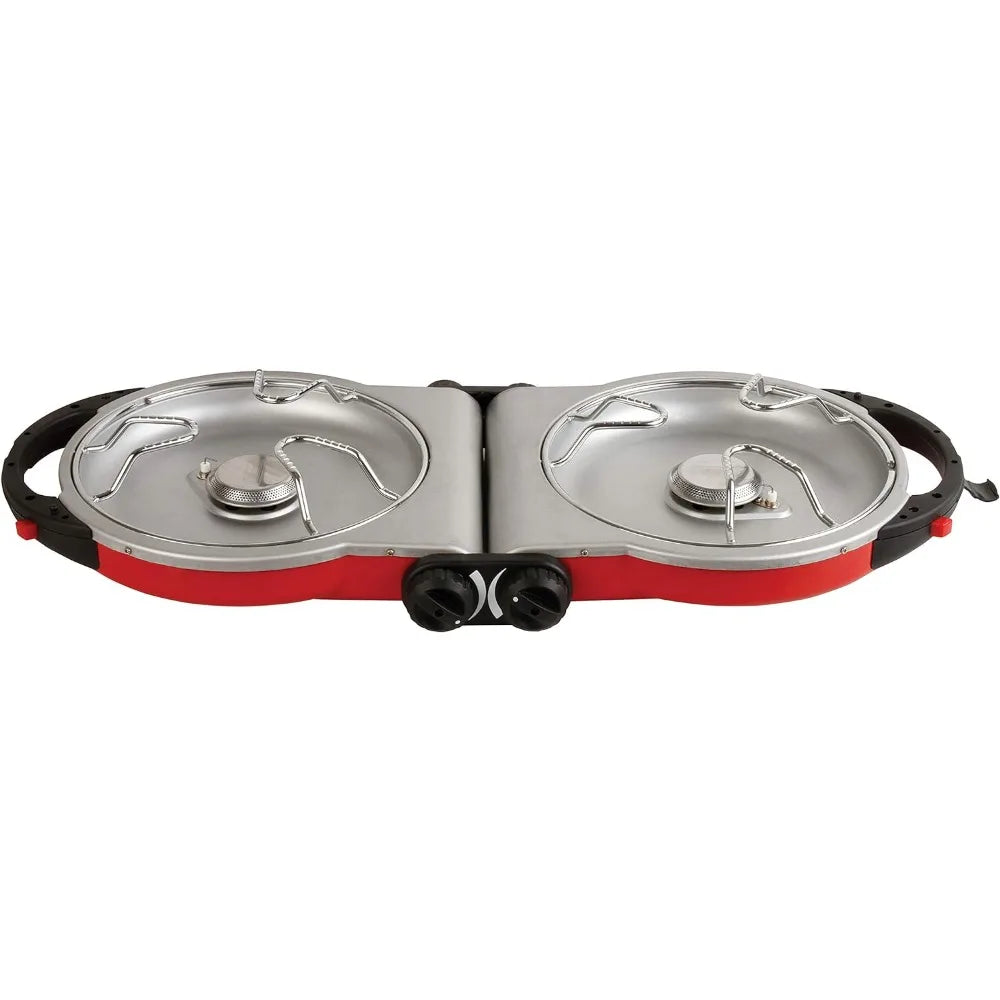 Fold N Go 2-Burner Propane Camping Stove - All About Variety