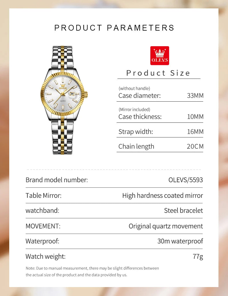 Elegant Women's Dress Watch - All About Variety