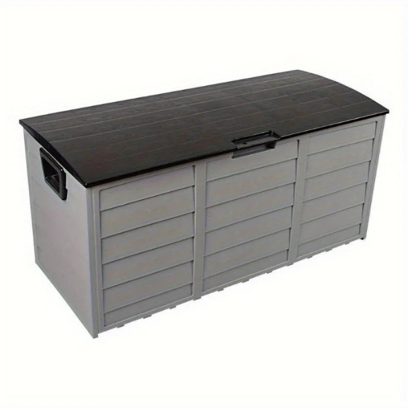 Outdoor 75 Gallon Resin Deck Box Storage