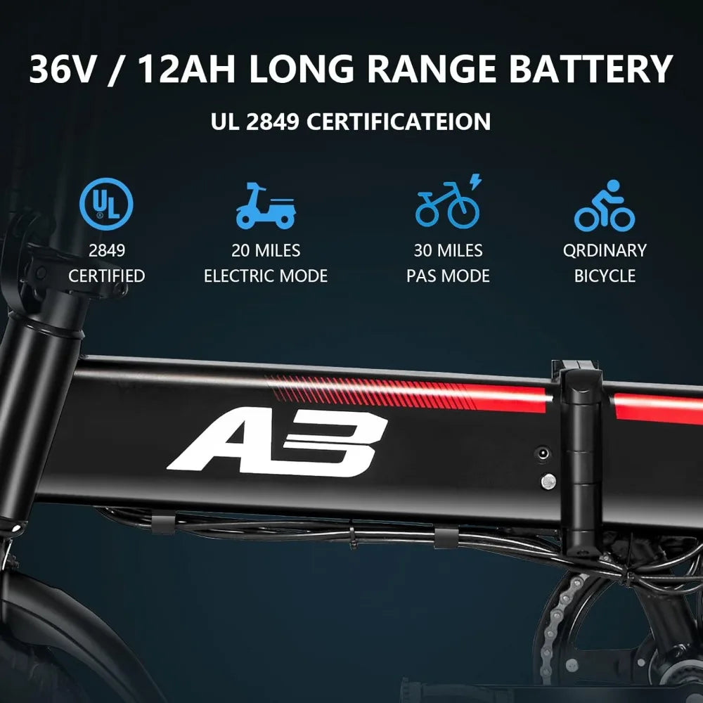 14 INCH FOLDABLE EBIKE ,350W MOTOR