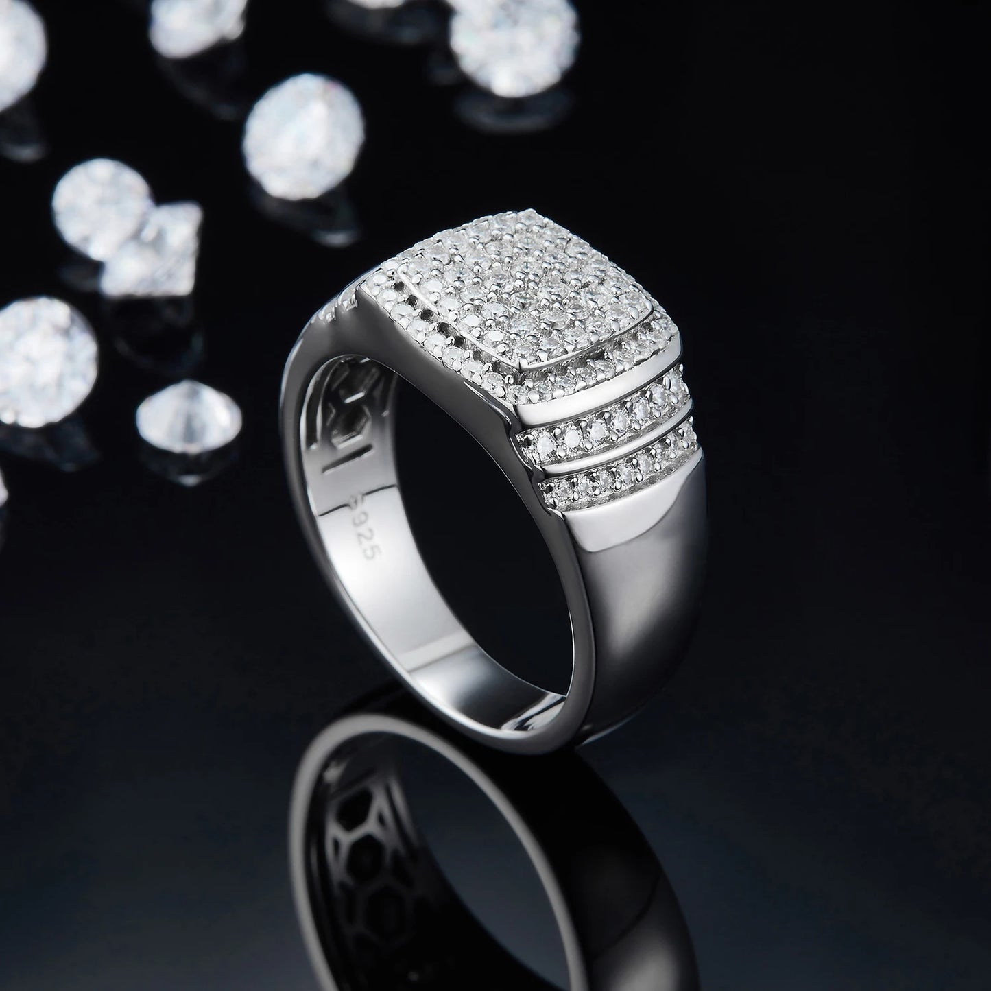 Men's Moissanite Engagement Rings - All About Variety