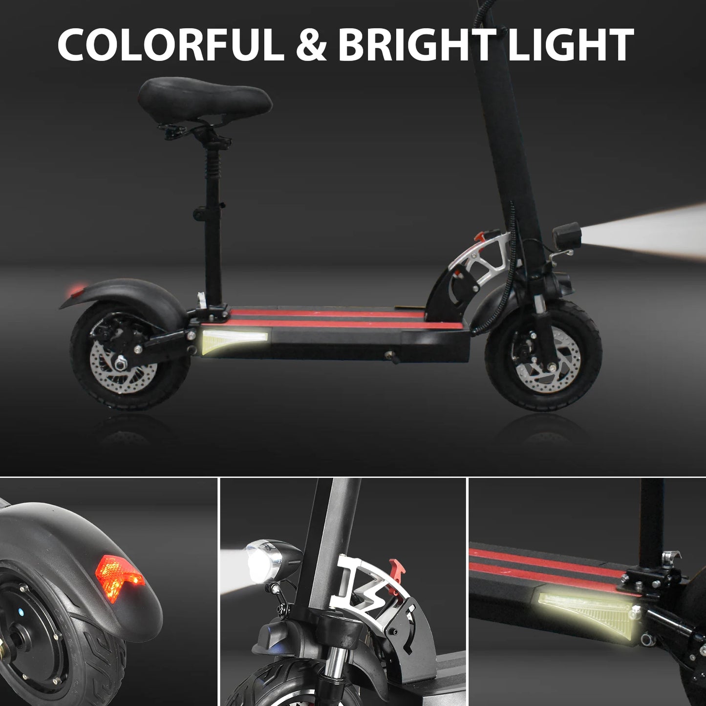 Electric Scooter for Adults 48V 28MPH Folding