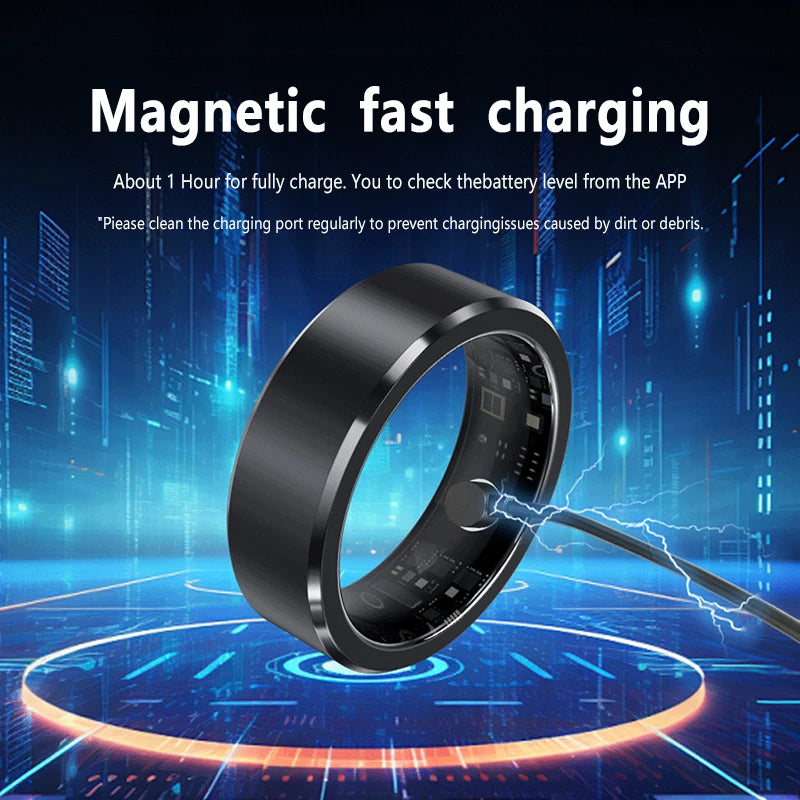 2024New Smart Ring With Charging Compartment - All About Variety