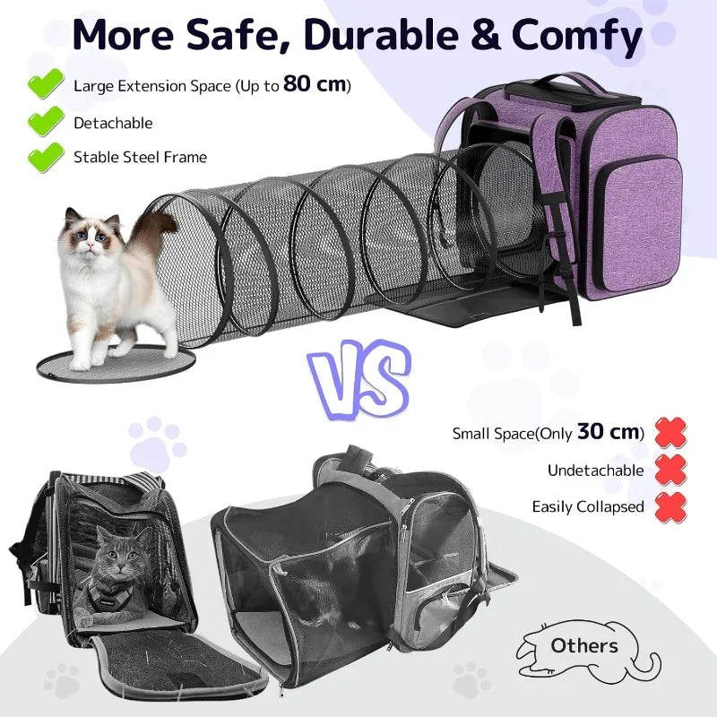 Expandable Pet Carrier Up to 25 Lbs