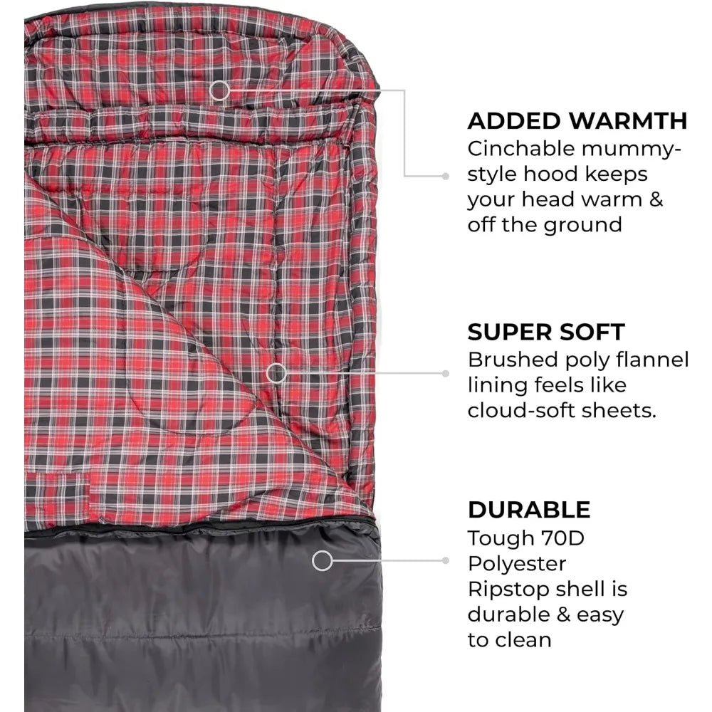 -25 Degree Durable and Warm Sleeping Bag