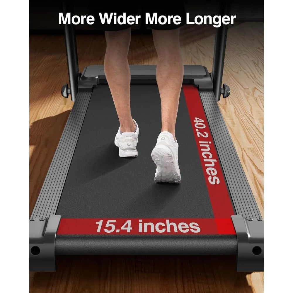 3.0HP Quiet Brushless Folding Treadmill