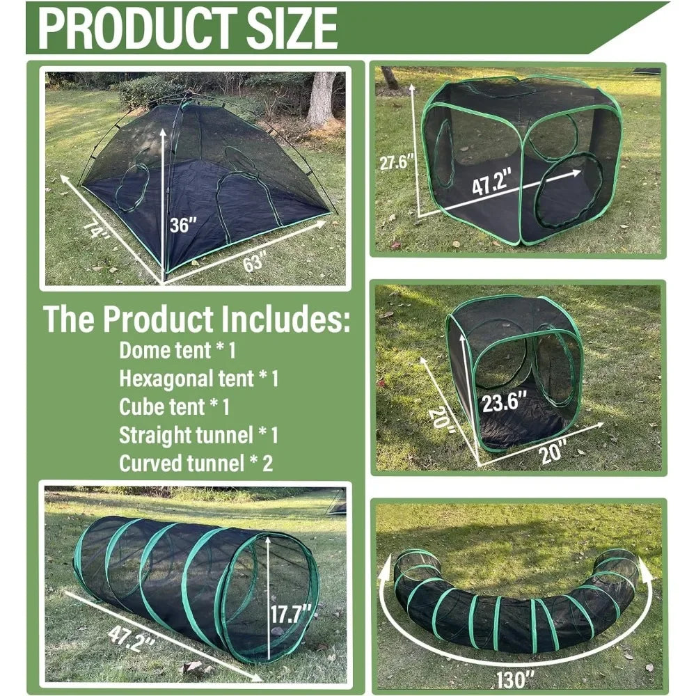 Portable Cat Enclosures and Playpen - All About Variety