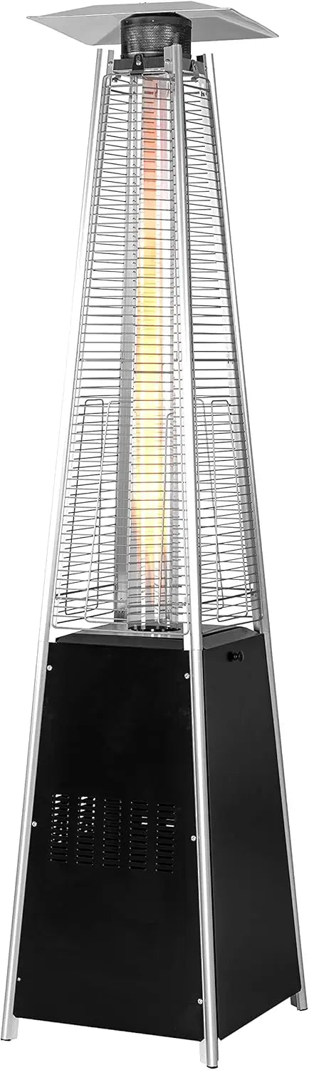 Outdoor Propane Patio Heater, 48,000 BTU with Wheel