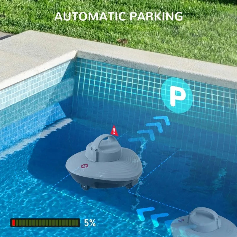 Robotic Vacuum for Above Ground & In-Ground Swimming Pool - All About Variety