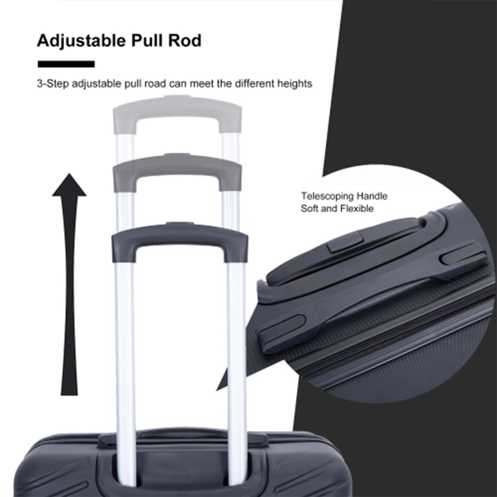 Luggage set 4-Piece Suitcase With Spinner Wheels