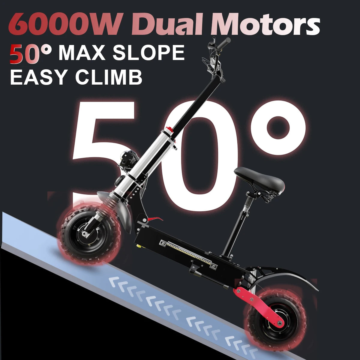 Fast E Scooter Off Road Electric Kick Foldable