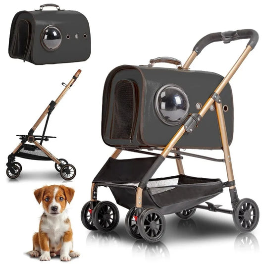 3 in 1 Stroller for Medium, Small Dogs