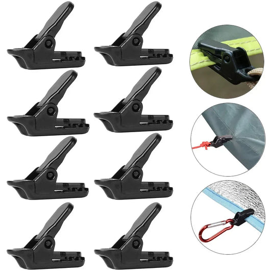 Awning Clamp, Tarp Clips, Snap Hangers for Tents