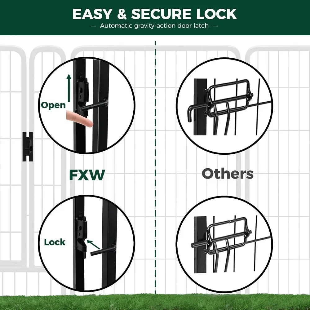 Dog fence designed specifically for camping, yard