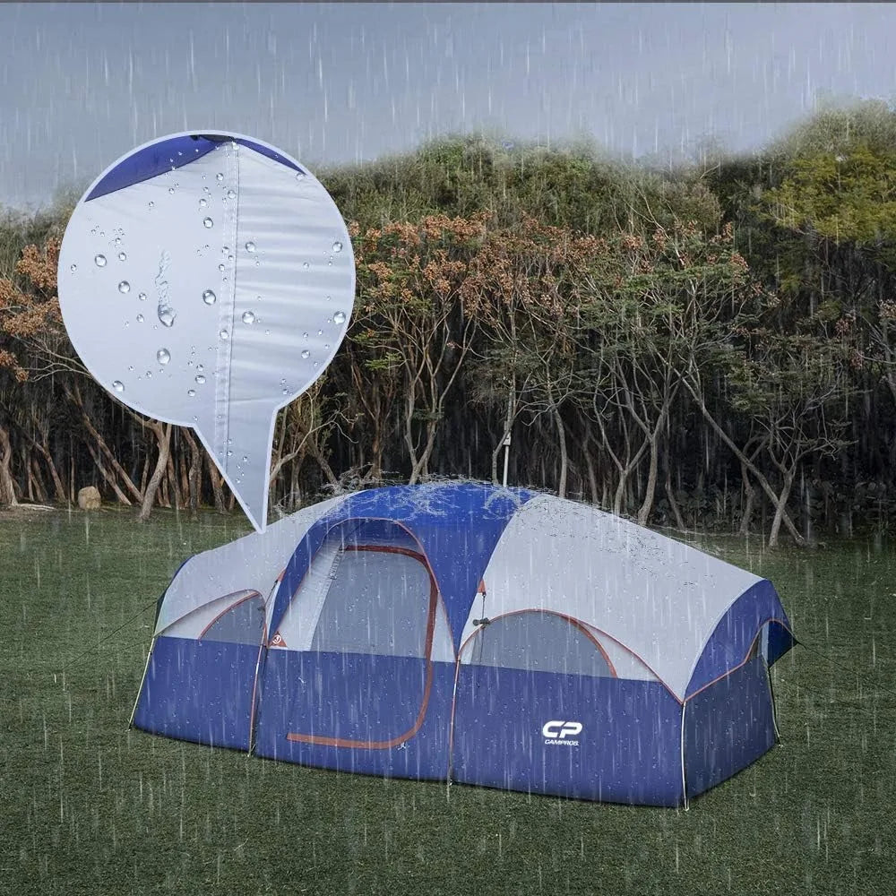 8 Person Camping Tents, Weather Resistant - All About Variety