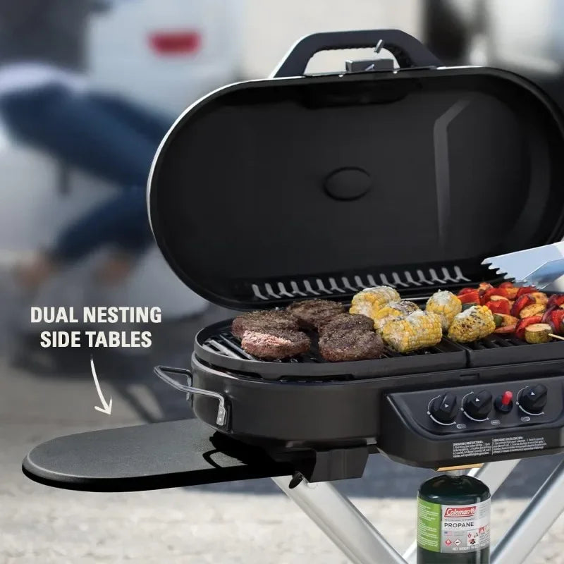 Coleman  Portable Stand-Up Propane Grill - All About Variety