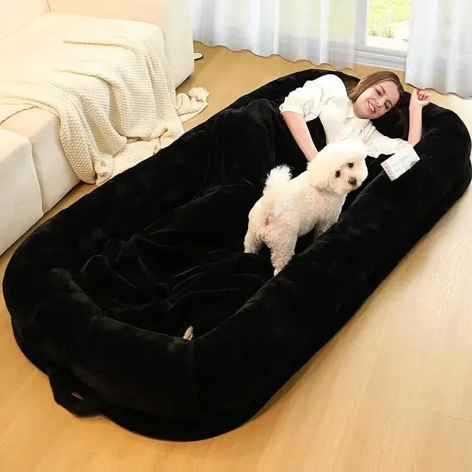 71"  Dog Bed, Removable Cover, Washable, Waterproof, Orthopedic