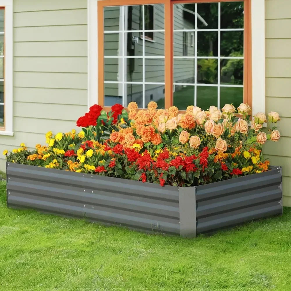 6x3x1ft  Metal Planter Box Kit