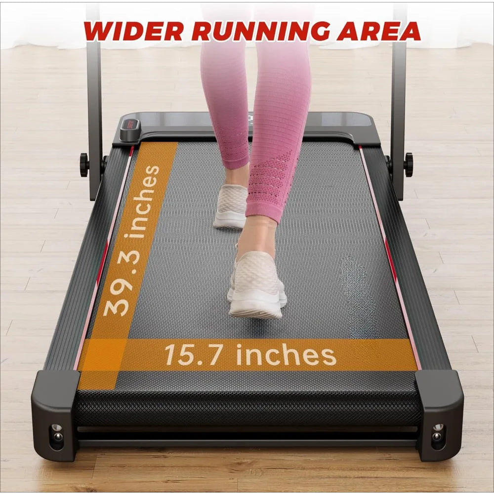 2.5HP Folding Treadmill with Remote Control LED Display