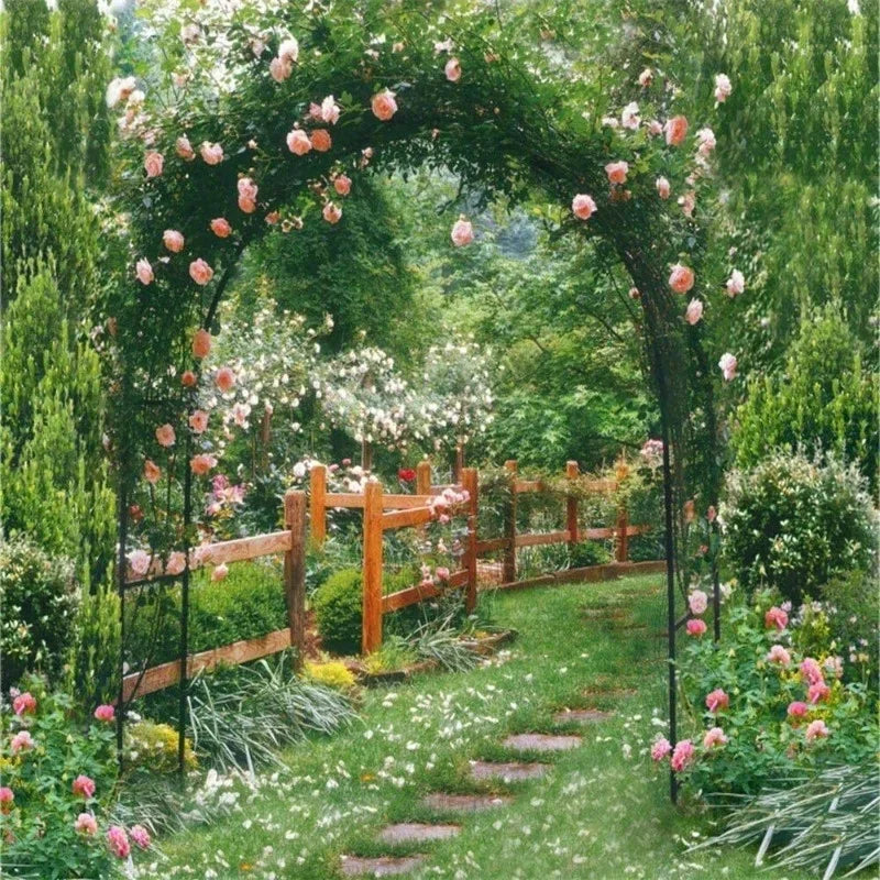 Heavy Duty Metal Garden Arch Trellis