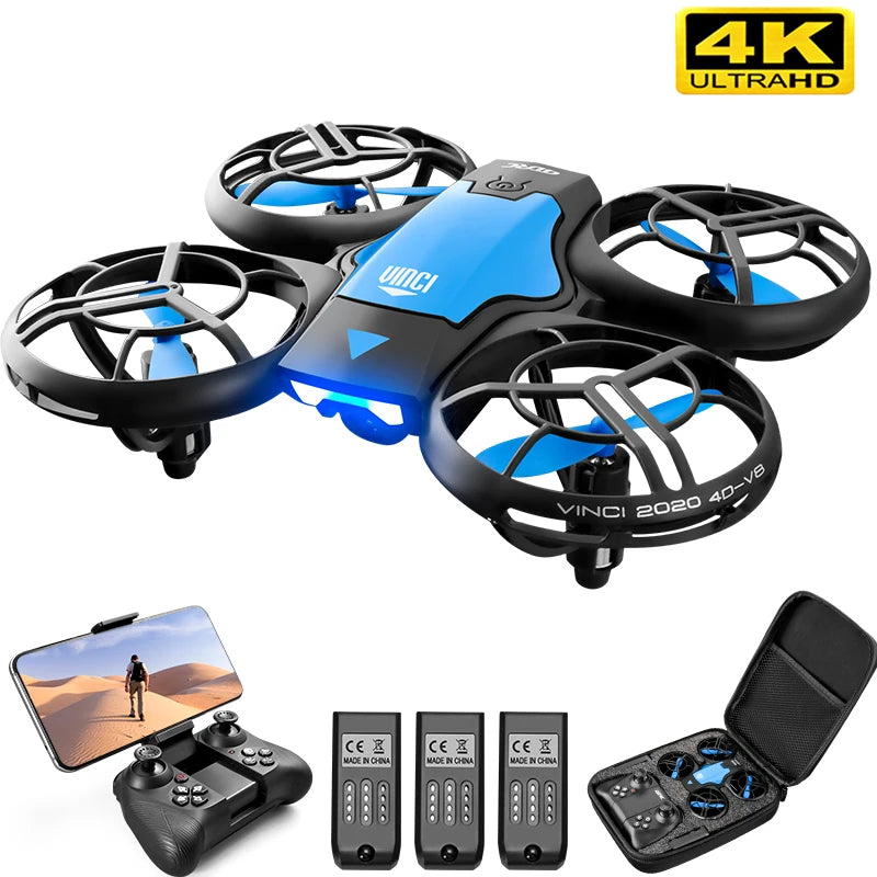 Mini Drone 4k HD 1080P Wide Angle Camera