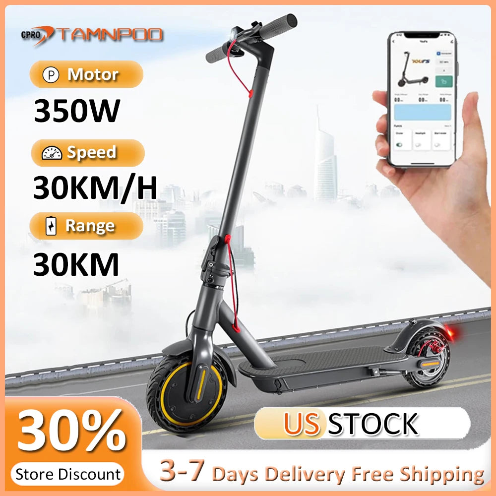 350W Shock Absorption City Commuter Folding E-Scooter