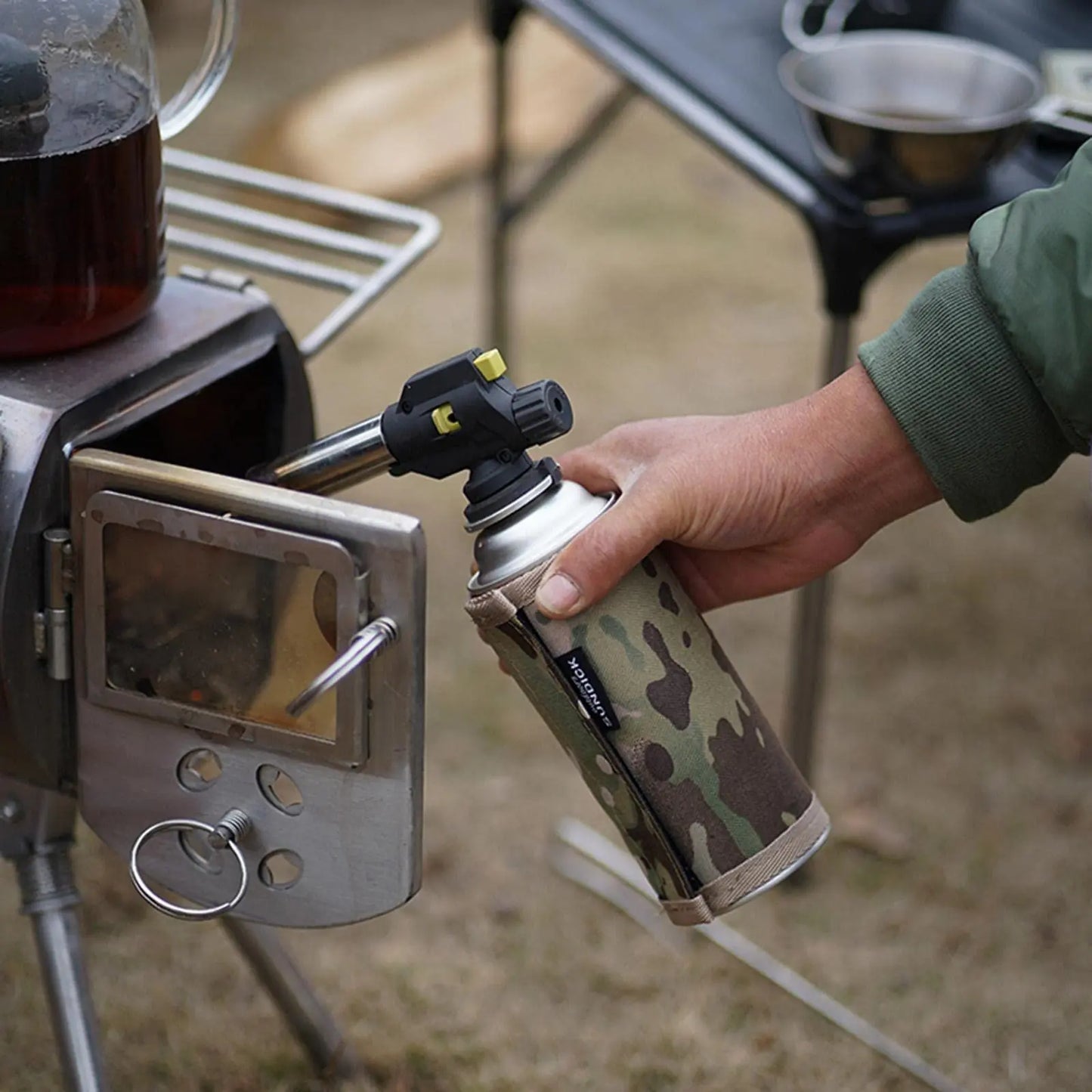 Portable Fuel Cylinder Storage Cover for Travel