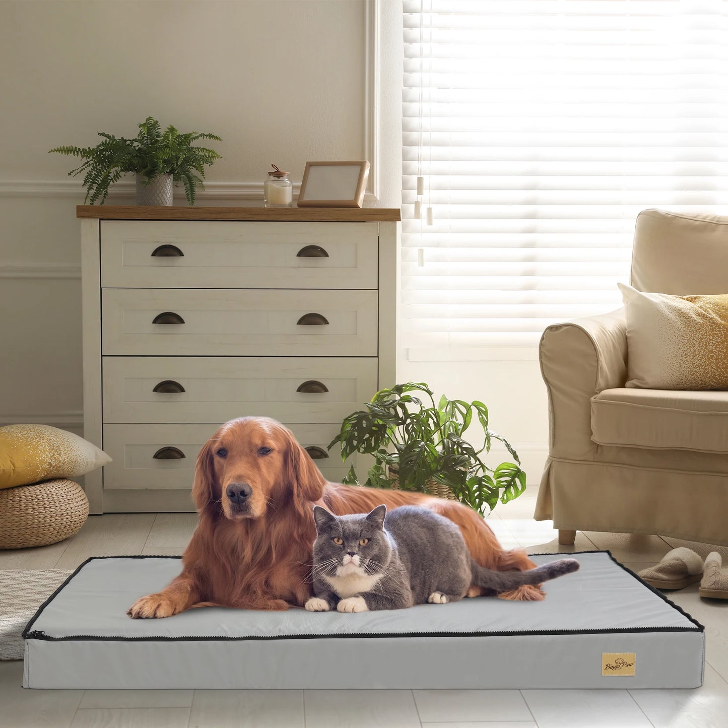 Dog  Orthopedic Pet Calming Bed