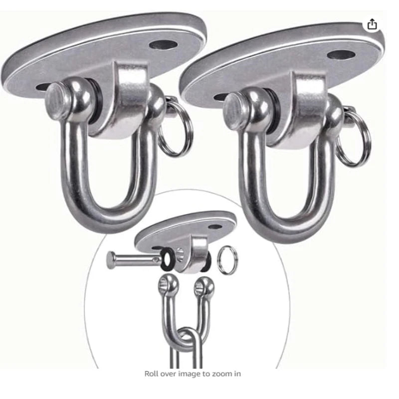 2Pack  Suspension Hooks Heavy Duty Swing Hangers