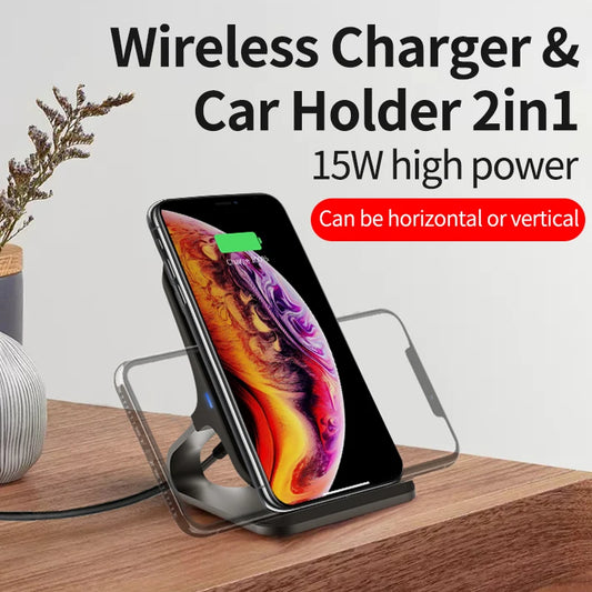 Mobile Phone Wireless Charger Desktop Stand