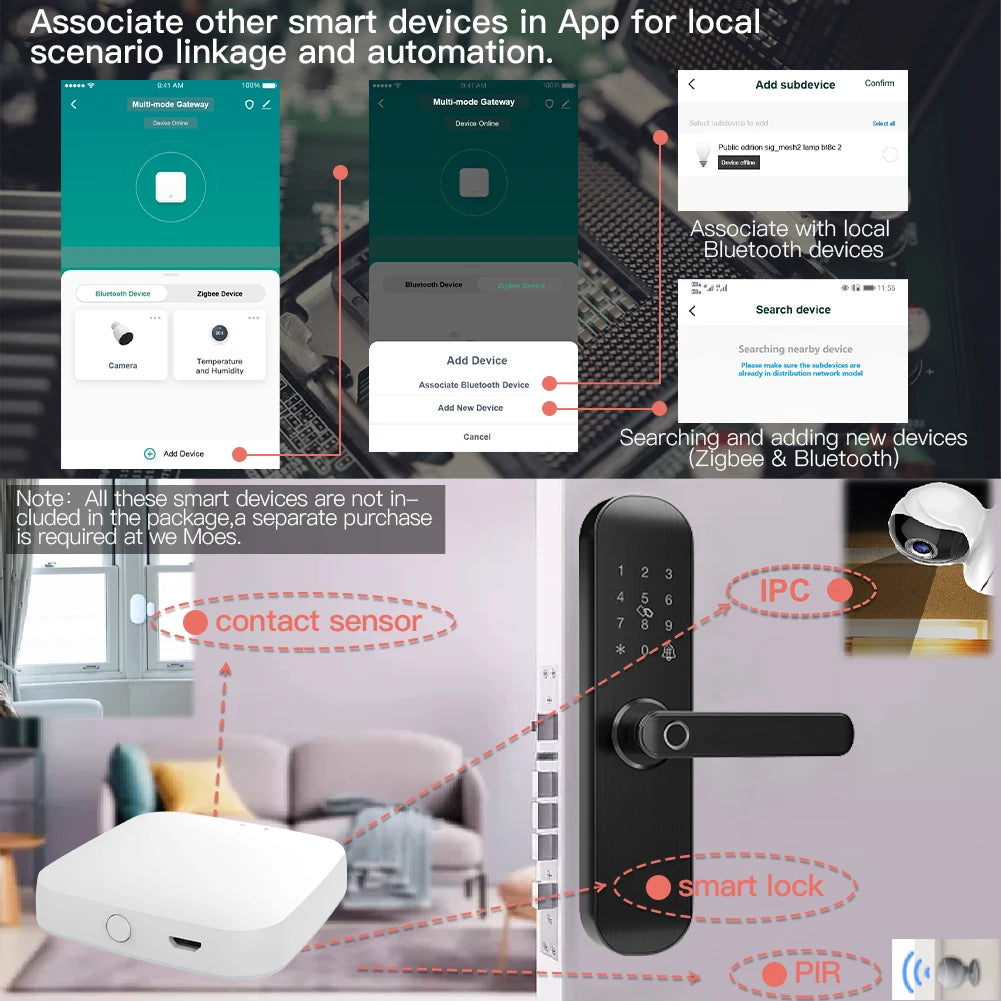 Multi-mode WiFi Mesh Hub  Smart App Voice Control