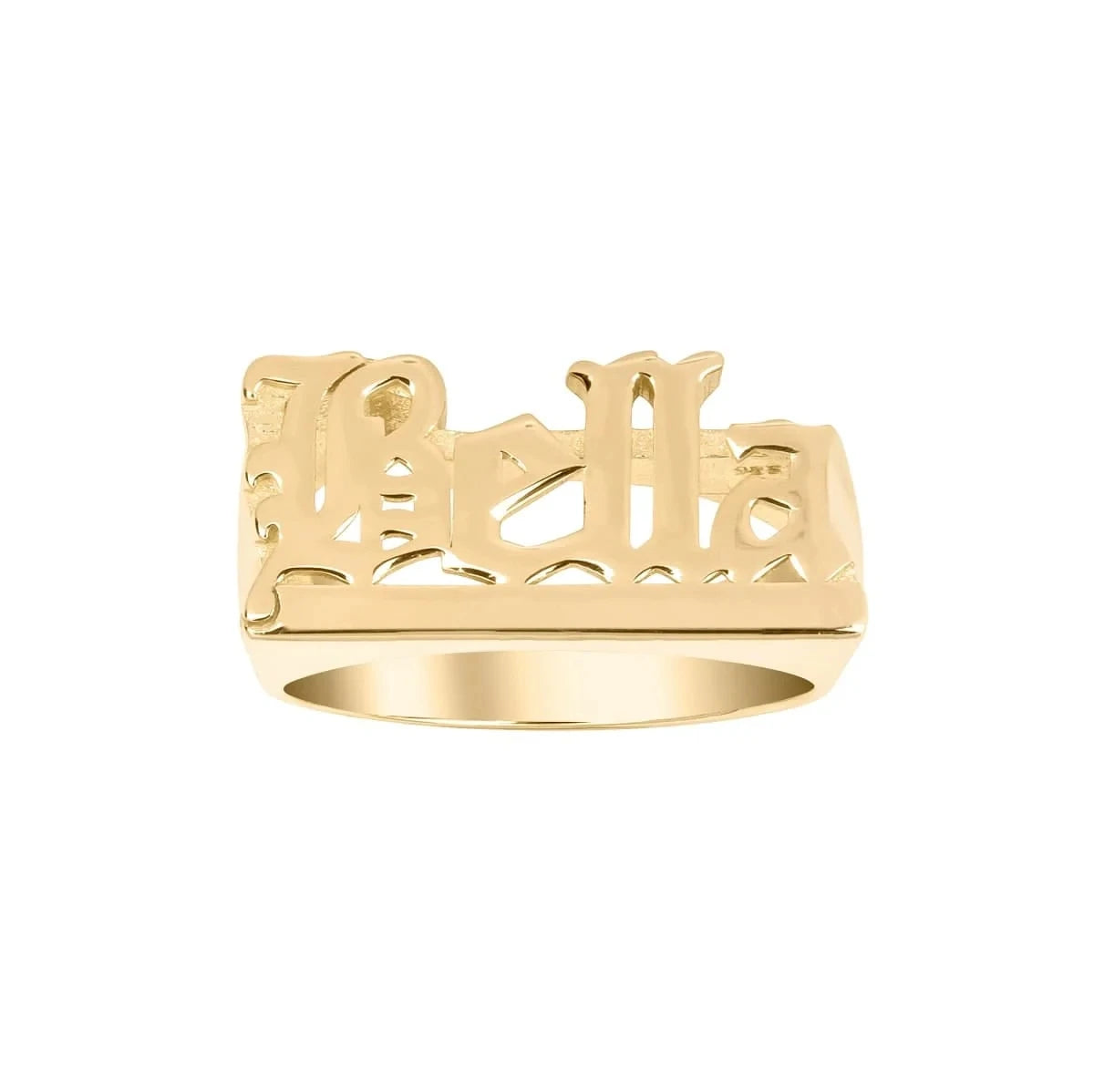 Personalized Name Ring Vintage Style for Women and Men