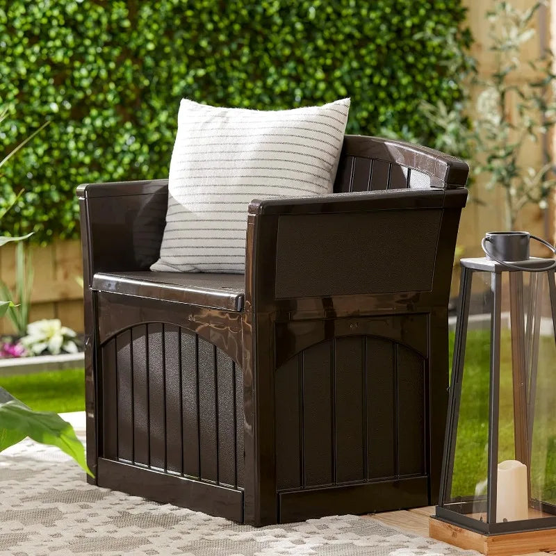 31 Gallon Patio Seat Storage and Bench - All About Variety